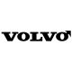 Volvo matrica napellenzőre fekete