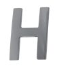 Krómozott H betű 70 mm