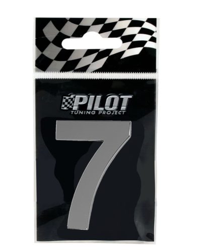 Krómozott 7 számjegy 70 mm