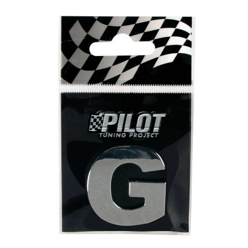 Krómozott G betű 30 mm