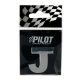 Krómozott J betű 30 mm