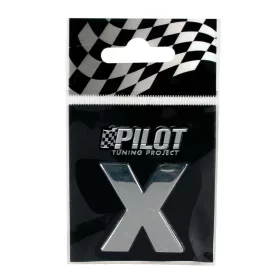 Krómozott X betű 30 mm