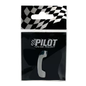 Krómozott telefonkagyló jel 30 mm