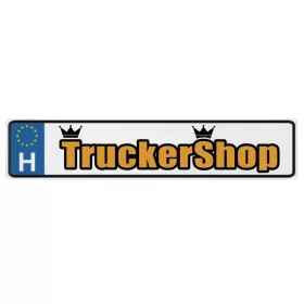 TruckerShop reklám matrica 52x11cm