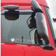 Logó+felirat légterelőre SCANIA fehér (pár)