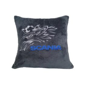 SCANIA díszpárna szürke