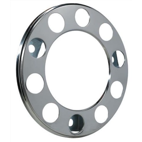 Dísztárcsa karika inox 22,5" lyukas közepű