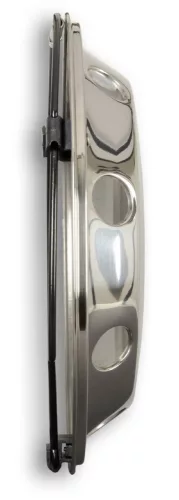 Dísztárcsa inox 17,5" első tengelyre