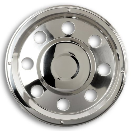 Dísztárcsa inox 19,5" hátsó tengelyre