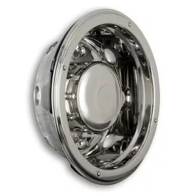 Dísztárcsa inox 19,5" hátsó tengelyre díszkupakos