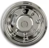 Dísztárcsa inox 19,5" hátsó tengelyre díszkupakos