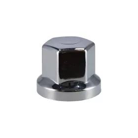 Csavarkupak műanyag krómozott 33mm, alacsony
