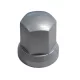 Csavarkupak műanyag szürke 33mm, magas