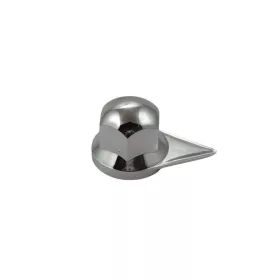 Csavarkupak lazulás jelzővel 33mm KRÓM alacsony