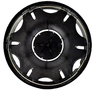 Dísztárcsa műanyag, ezüst, 16" Sprinter