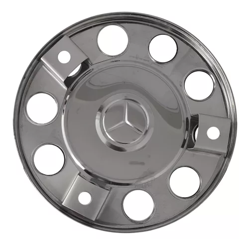 MERCEDES dísztárcsa karika inox 22,5" 