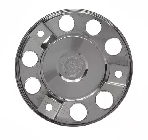 SCANIA dísztárcsa karika inox 22,5" 