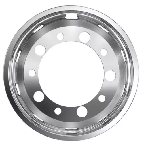 Dísztárcsa inox 22,5" első tengelyre, domború