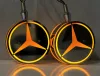 MERCEDES Amerikai helyzetjelző LOLLIPOP sárga-sárga PÁRBAN