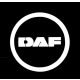 Világító DAF logó 95mm 24V Fehér