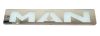 MAN inox szögletes dísz HÁTTÉRVILÁGÍTÁSSAL