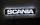 SCANIA inox szögletes dísz HÁTTÉRVILÁGÍTÁSSAL