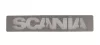 SCANIA inox szögletes dísz HÁTTÉRVILÁGÍTÁSSAL