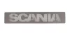 SCANIA inox szögletes dísz HÁTTÉRVILÁGÍTÁSSAL