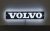 VOLVO inox szögletes dísz HÁTTÉRVILÁGÍTÁSSAL