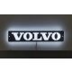 VOLVO inox szögletes dísz HÁTTÉRVILÁGÍTÁSSAL