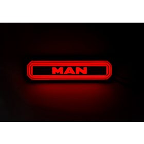 MAN LED dekor lámpa 24V Piros