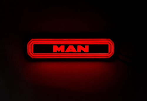 MAN LED dekor lámpa 24V Piros