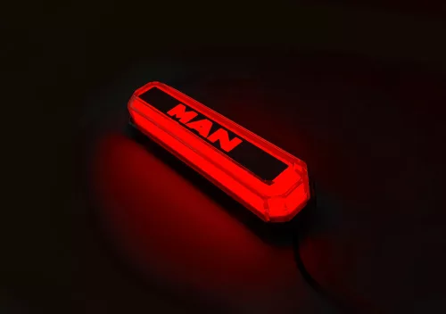 MAN LED dekor lámpa 24V Piros
