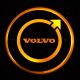 VOLVO dekor világító tábla beltérre