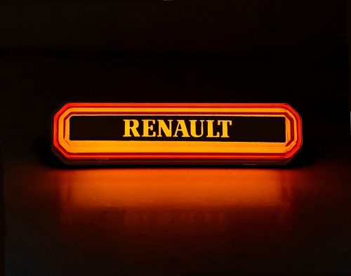 RENAULT LED dekor lámpa 24V Sárga