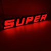 Világító SUPER felirat 24V PIROS