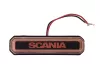 SCANIA LED dekor lámpa 24V Sárga