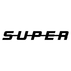 SUPER műanyag felirat Rövid