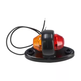 Amerikai helyzetjelző MINI LED gumilámpa piros-sárga