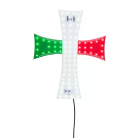 Ledes kereszt 84 LED USB Italy