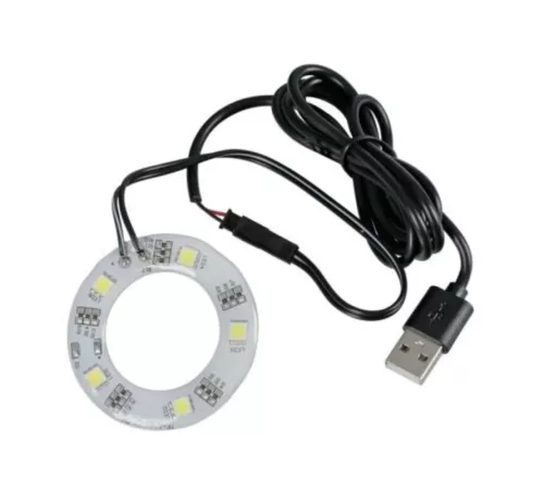 LED megvilágítás koronás illatosítóhoz USB-s fehér