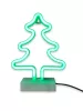 LED karácsonyfa 28cm autóba / kamionba