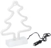 LED karácsonyfa 28cm autóba / kamionba