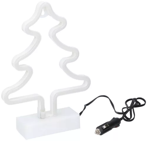 LED karácsonyfa 28cm autóba / kamionba