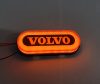 VOLVO LED dekor lámpa  Kerekített  12/24V SÁRGA