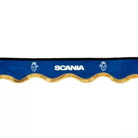 Rojt szélvédőre kék SCANIA