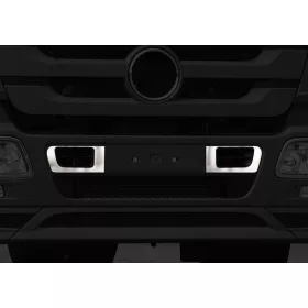 Mercedes Actros MP2 / MP3 inox lökhárító felső dísz