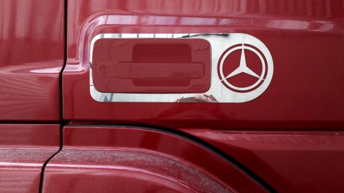 Mercedes Axor inox dísz ajtókilincs köré párban