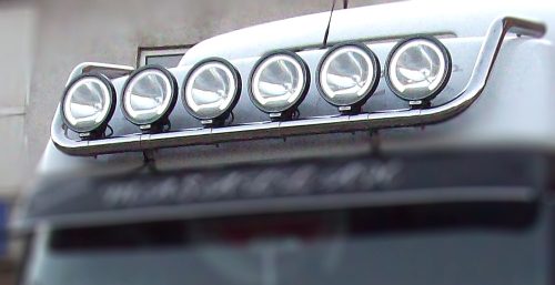 Mercedes Axor inox tetőkonzol RÖVID