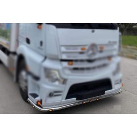   Mercedes Actros MP4 / MP5 inox lökhárító konzol széles fülke